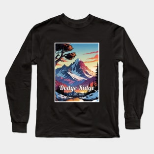 Dodge Ridge ski California USA Long Sleeve T-Shirt